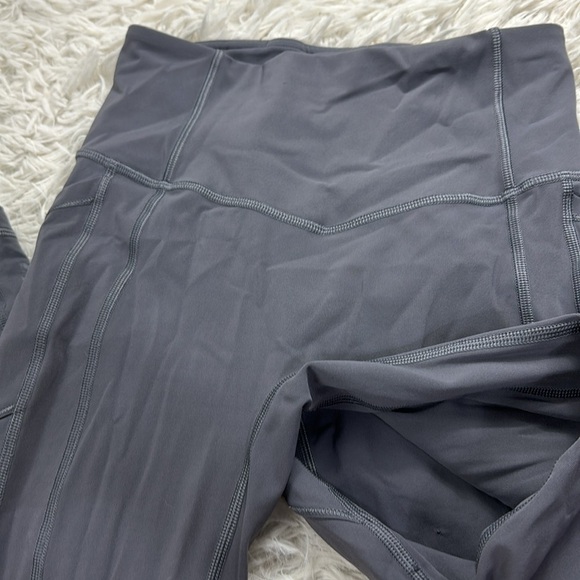 Lululemon All The Right Places Crop II *23" Blue Tied - Picture 2 of 6